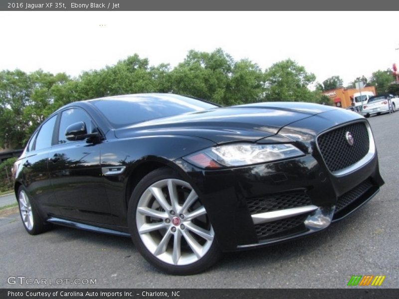 Ebony Black / Jet 2016 Jaguar XF 35t