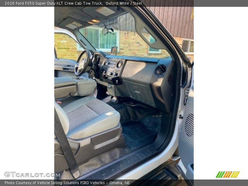 Oxford White / Steel 2016 Ford F350 Super Duty XLT Crew Cab Tow Truck