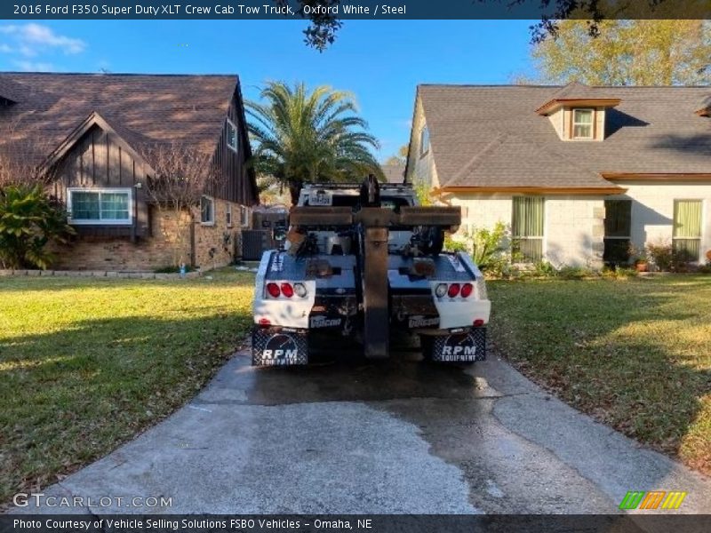 Oxford White / Steel 2016 Ford F350 Super Duty XLT Crew Cab Tow Truck