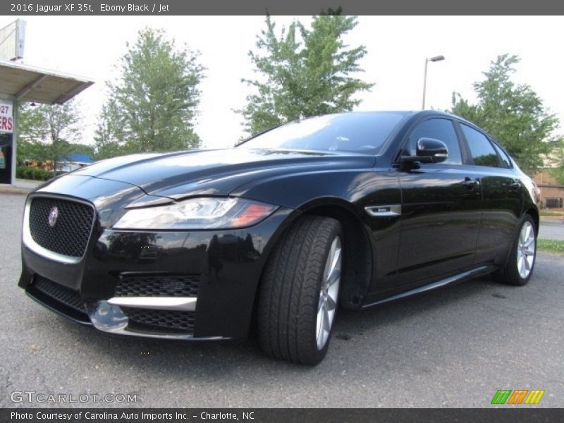 Ebony Black / Jet 2016 Jaguar XF 35t
