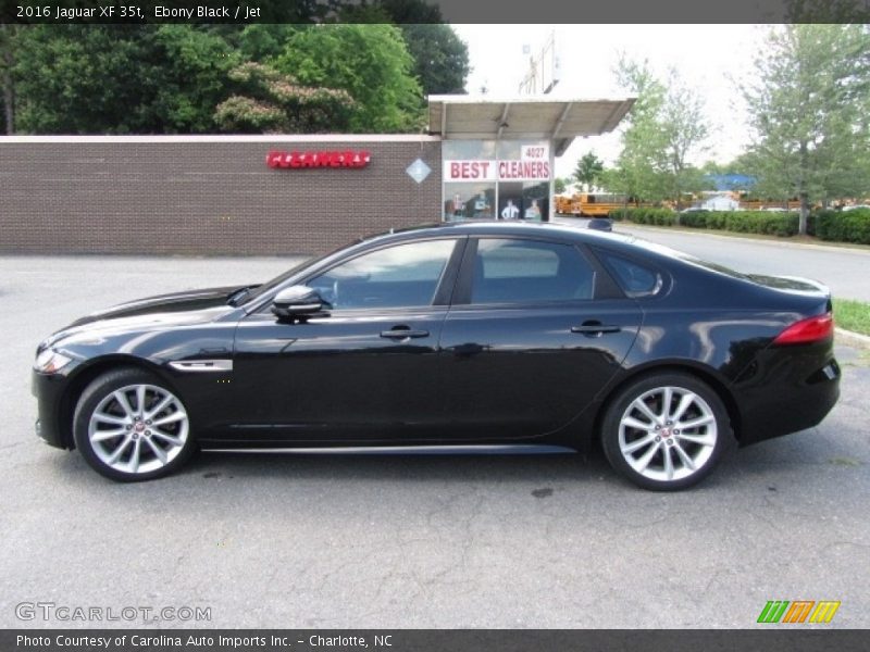 Ebony Black / Jet 2016 Jaguar XF 35t