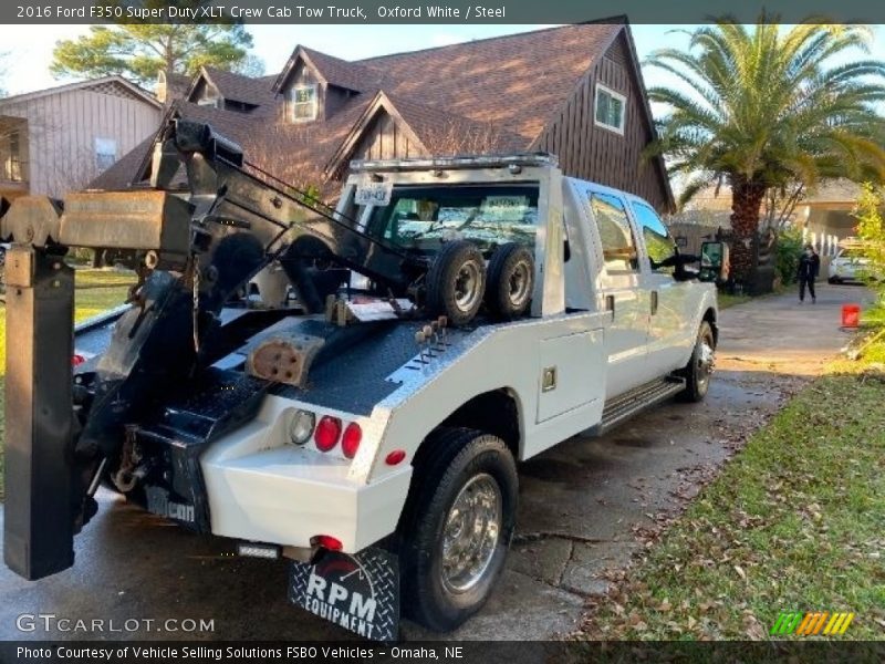  2016 F350 Super Duty XLT Crew Cab Tow Truck Oxford White