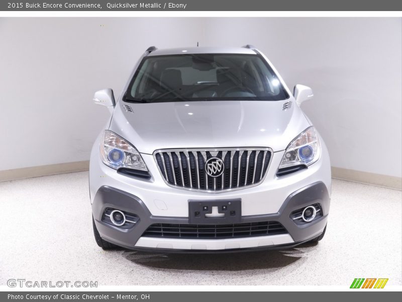 Quicksilver Metallic / Ebony 2015 Buick Encore Convenience