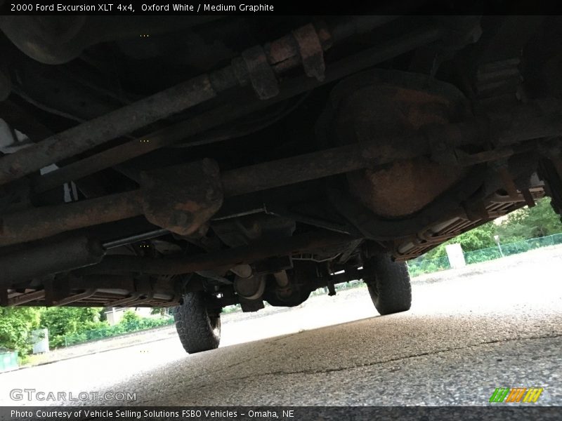 Oxford White / Medium Graphite 2000 Ford Excursion XLT 4x4