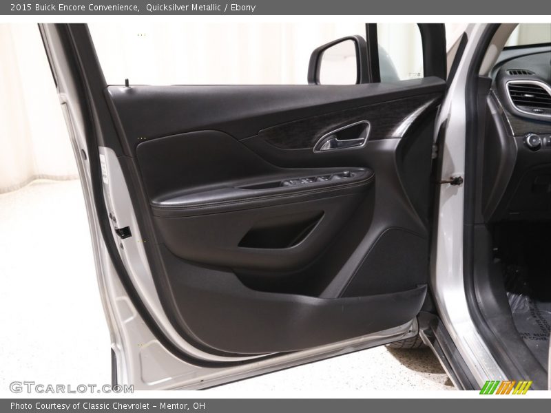 Quicksilver Metallic / Ebony 2015 Buick Encore Convenience