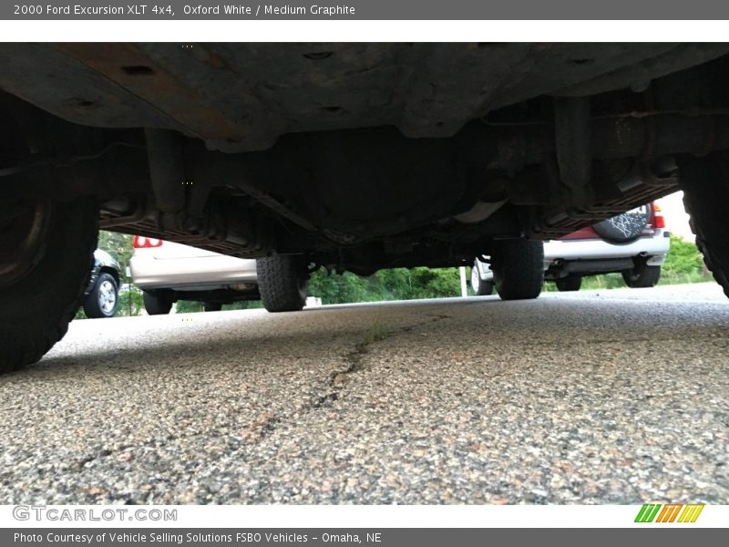Oxford White / Medium Graphite 2000 Ford Excursion XLT 4x4