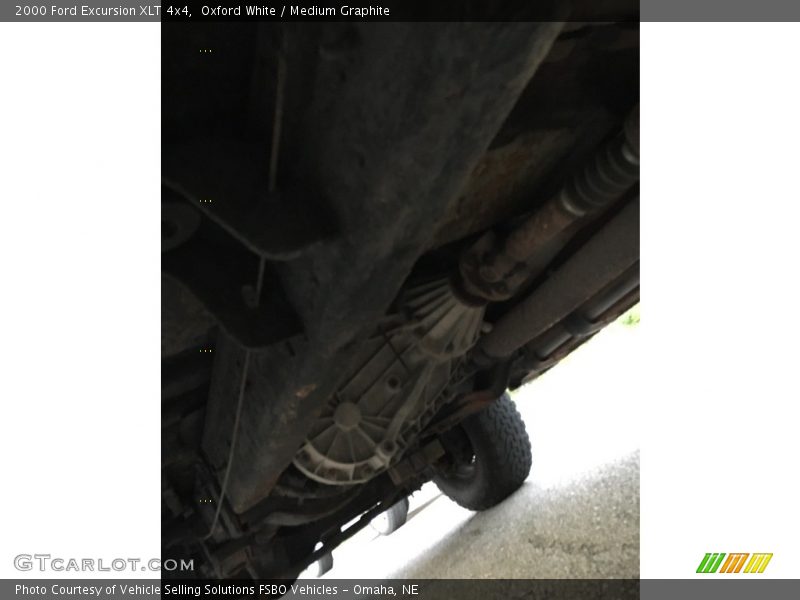 Oxford White / Medium Graphite 2000 Ford Excursion XLT 4x4