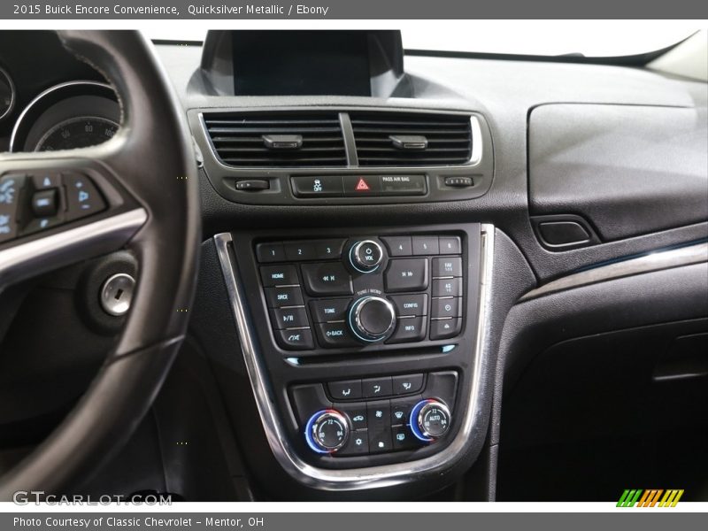 Quicksilver Metallic / Ebony 2015 Buick Encore Convenience