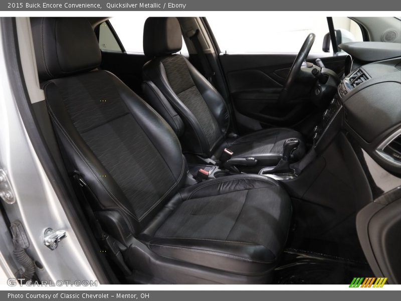 Quicksilver Metallic / Ebony 2015 Buick Encore Convenience