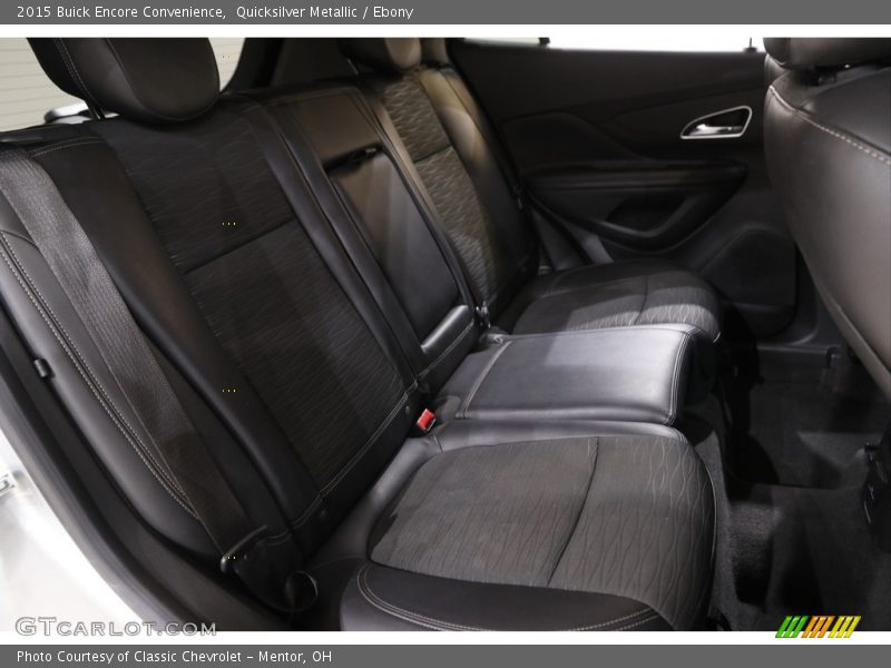 Quicksilver Metallic / Ebony 2015 Buick Encore Convenience