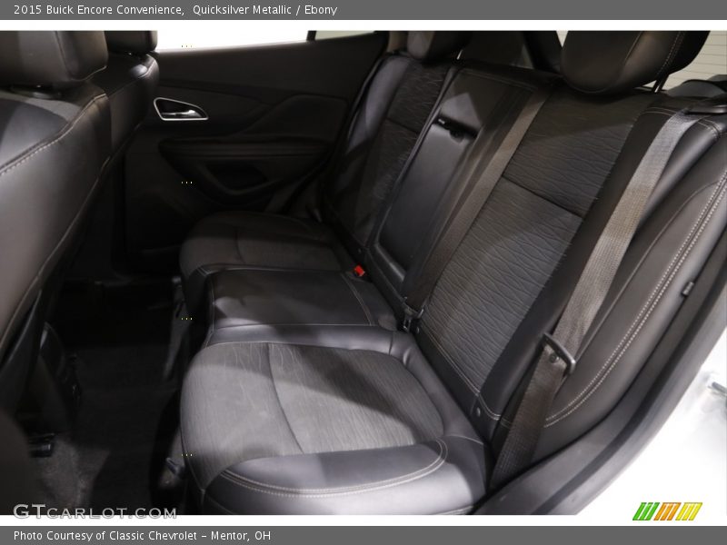 Quicksilver Metallic / Ebony 2015 Buick Encore Convenience