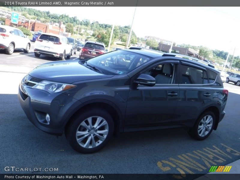 Magnetic Gray Metallic / Ash 2014 Toyota RAV4 Limited AWD