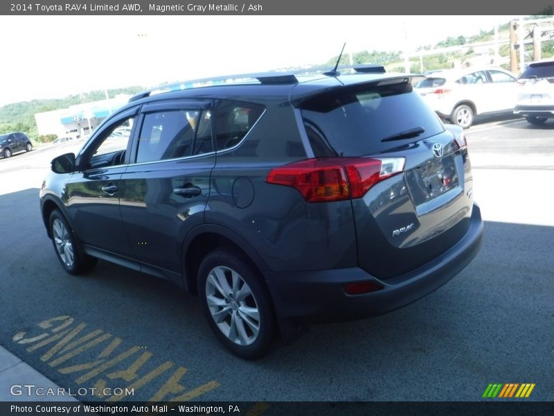Magnetic Gray Metallic / Ash 2014 Toyota RAV4 Limited AWD