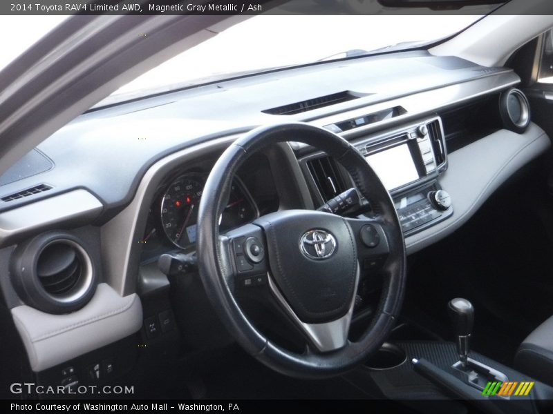 Magnetic Gray Metallic / Ash 2014 Toyota RAV4 Limited AWD