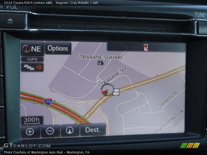 Magnetic Gray Metallic / Ash 2014 Toyota RAV4 Limited AWD