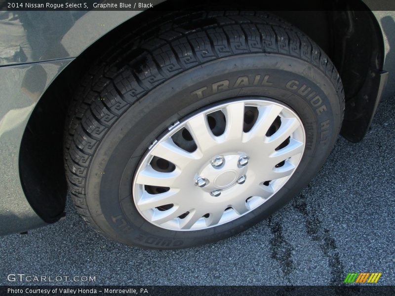 Graphite Blue / Black 2014 Nissan Rogue Select S