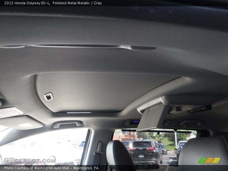 Polished Metal Metallic / Gray 2013 Honda Odyssey EX-L