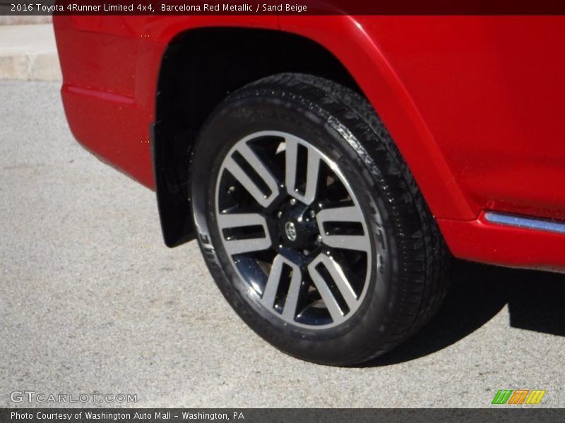 Barcelona Red Metallic / Sand Beige 2016 Toyota 4Runner Limited 4x4