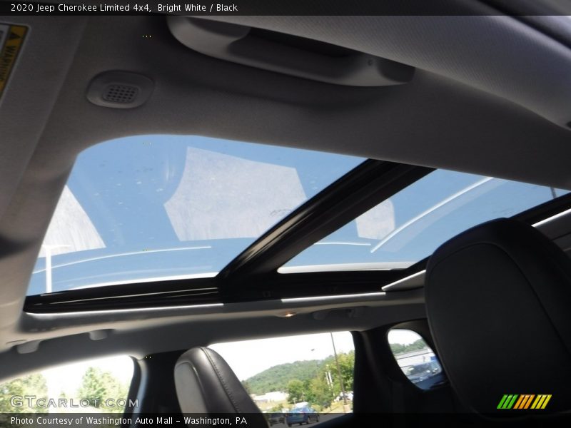 Bright White / Black 2020 Jeep Cherokee Limited 4x4