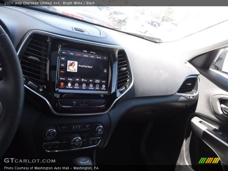 Bright White / Black 2020 Jeep Cherokee Limited 4x4