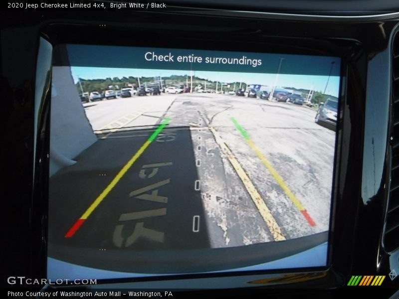 Bright White / Black 2020 Jeep Cherokee Limited 4x4