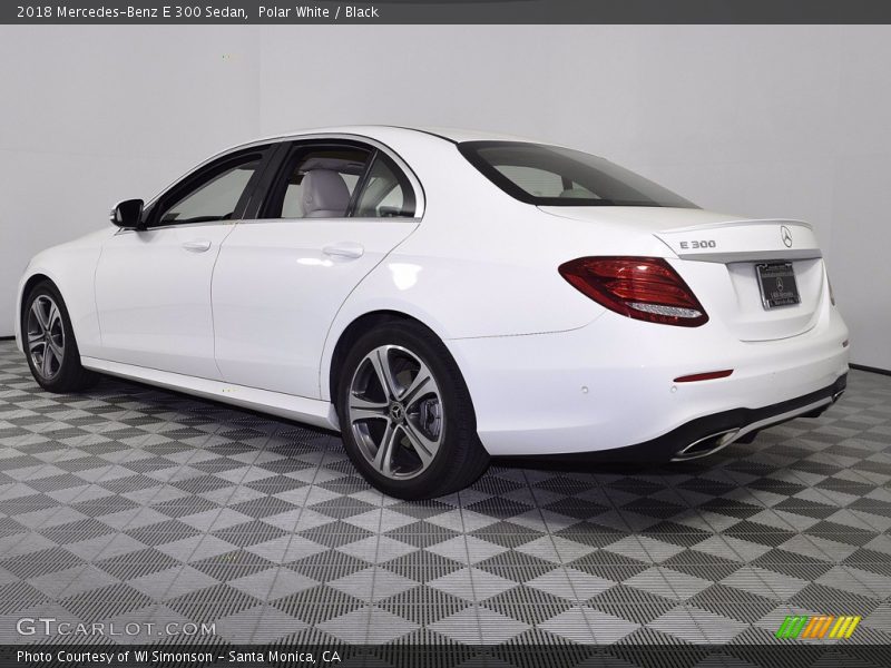 Polar White / Black 2018 Mercedes-Benz E 300 Sedan