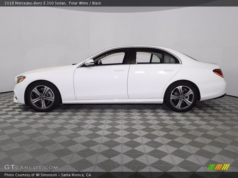 Polar White / Black 2018 Mercedes-Benz E 300 Sedan