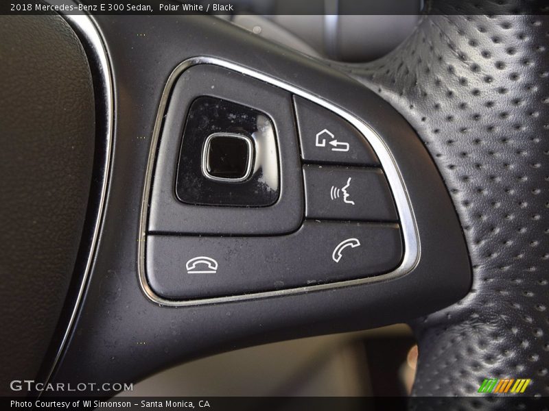 Polar White / Black 2018 Mercedes-Benz E 300 Sedan