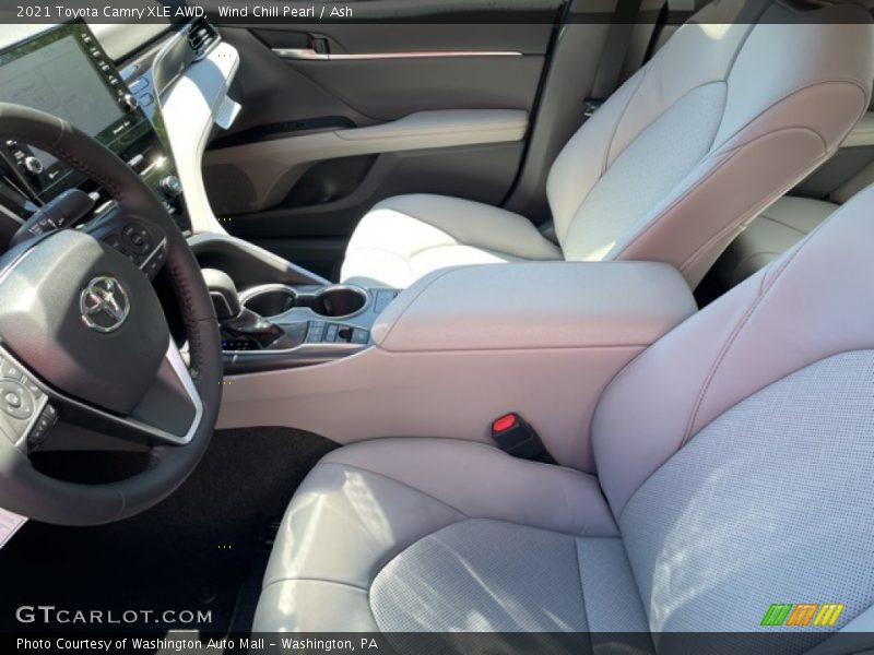Wind Chill Pearl / Ash 2021 Toyota Camry XLE AWD