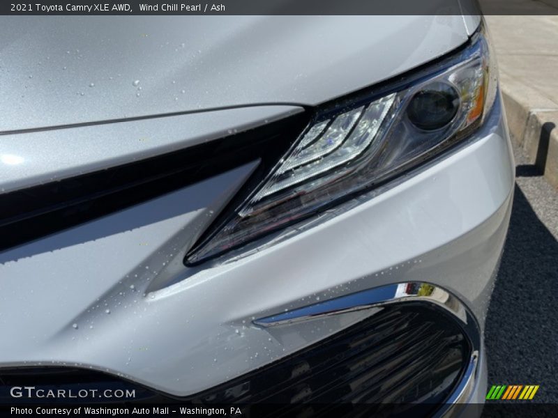 Wind Chill Pearl / Ash 2021 Toyota Camry XLE AWD