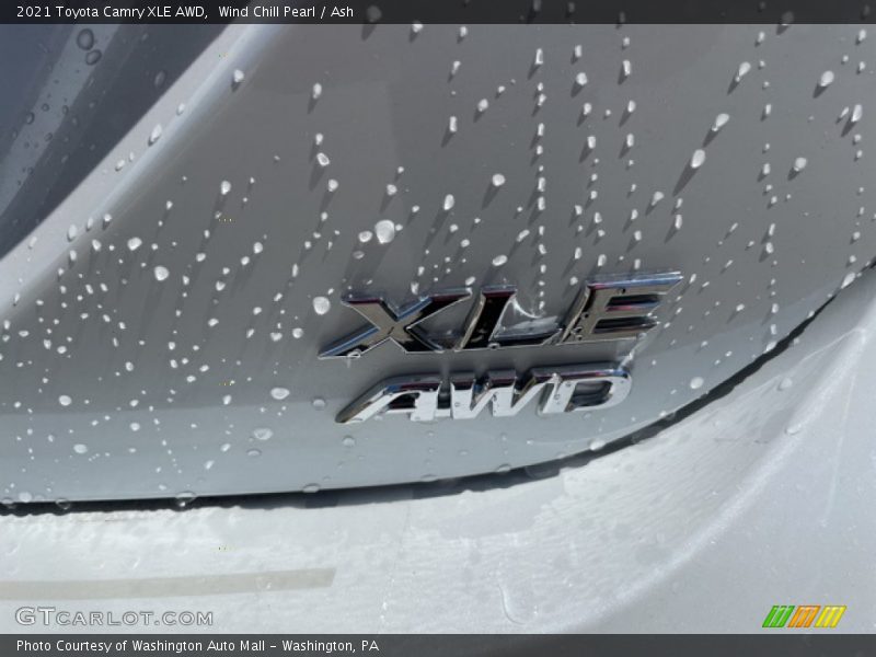 Wind Chill Pearl / Ash 2021 Toyota Camry XLE AWD