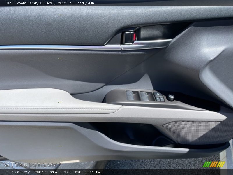 Wind Chill Pearl / Ash 2021 Toyota Camry XLE AWD