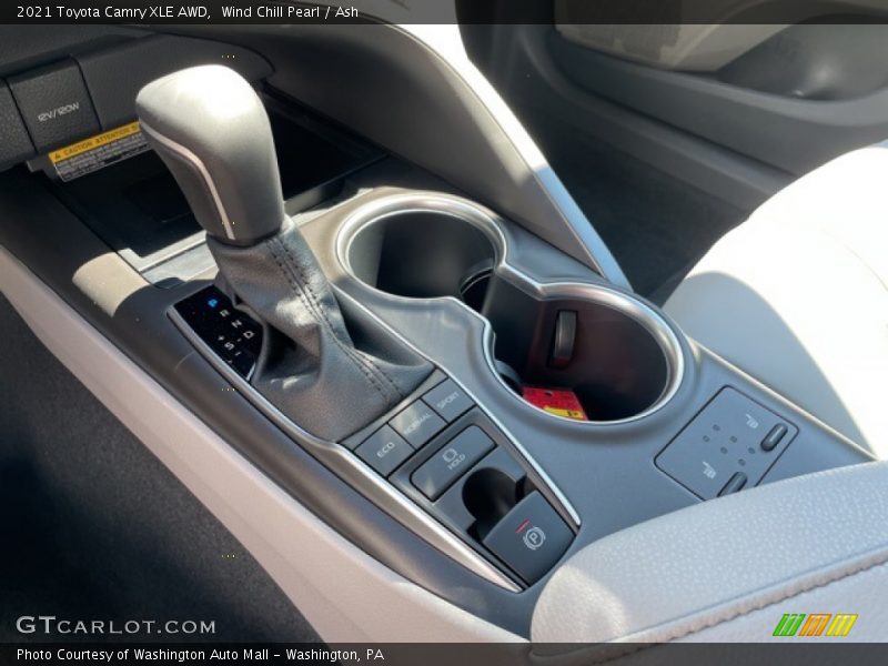 Wind Chill Pearl / Ash 2021 Toyota Camry XLE AWD