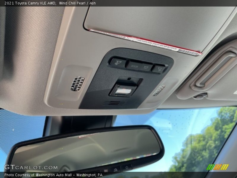 Wind Chill Pearl / Ash 2021 Toyota Camry XLE AWD