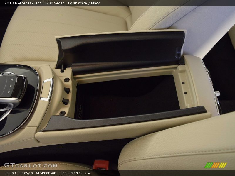 Polar White / Black 2018 Mercedes-Benz E 300 Sedan