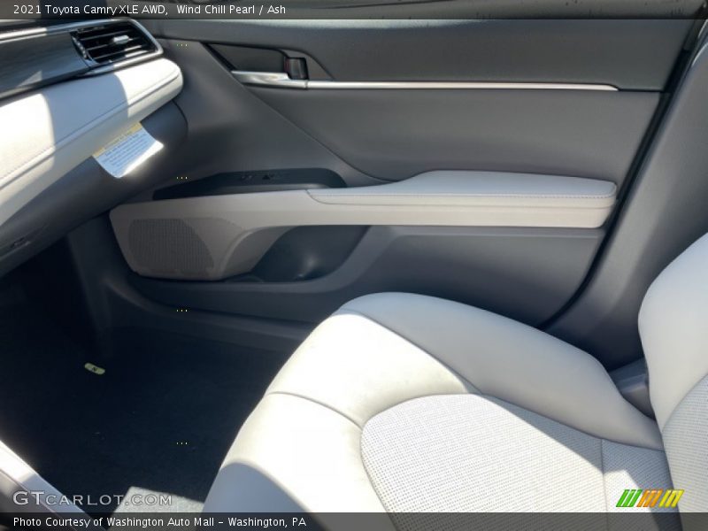 Wind Chill Pearl / Ash 2021 Toyota Camry XLE AWD