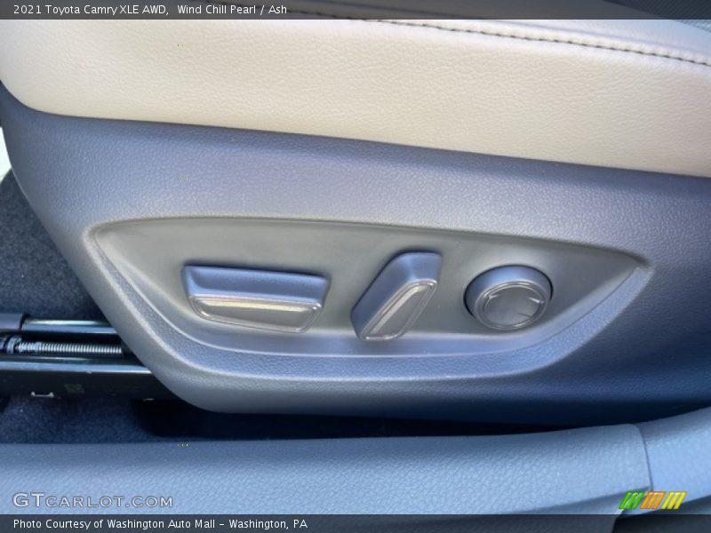 Wind Chill Pearl / Ash 2021 Toyota Camry XLE AWD