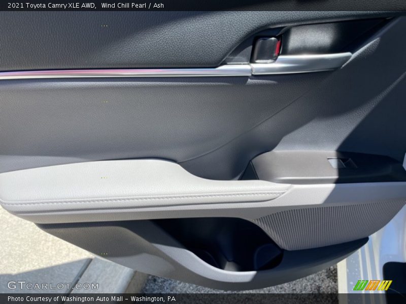 Wind Chill Pearl / Ash 2021 Toyota Camry XLE AWD