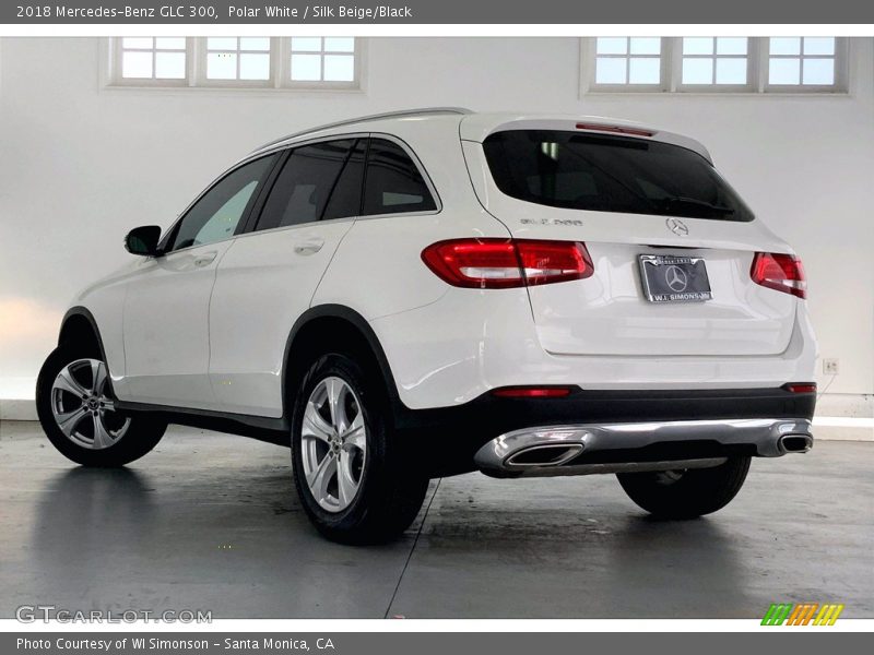 Polar White / Silk Beige/Black 2018 Mercedes-Benz GLC 300