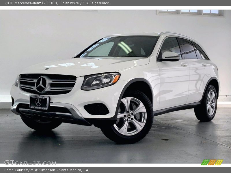 Polar White / Silk Beige/Black 2018 Mercedes-Benz GLC 300