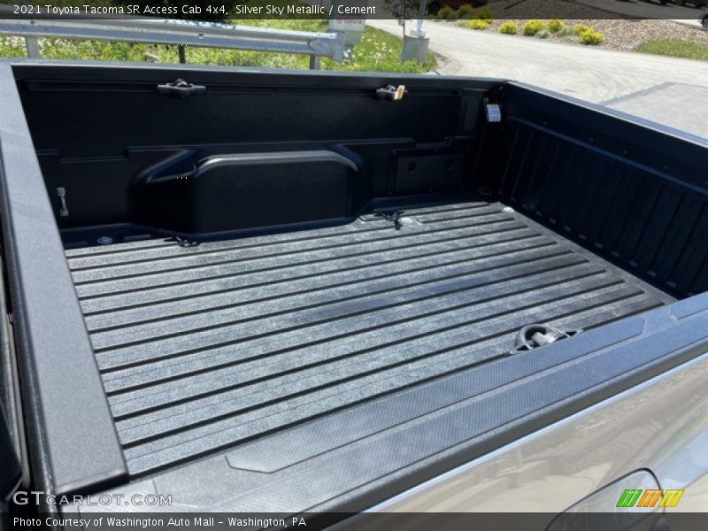 Silver Sky Metallic / Cement 2021 Toyota Tacoma SR Access Cab 4x4