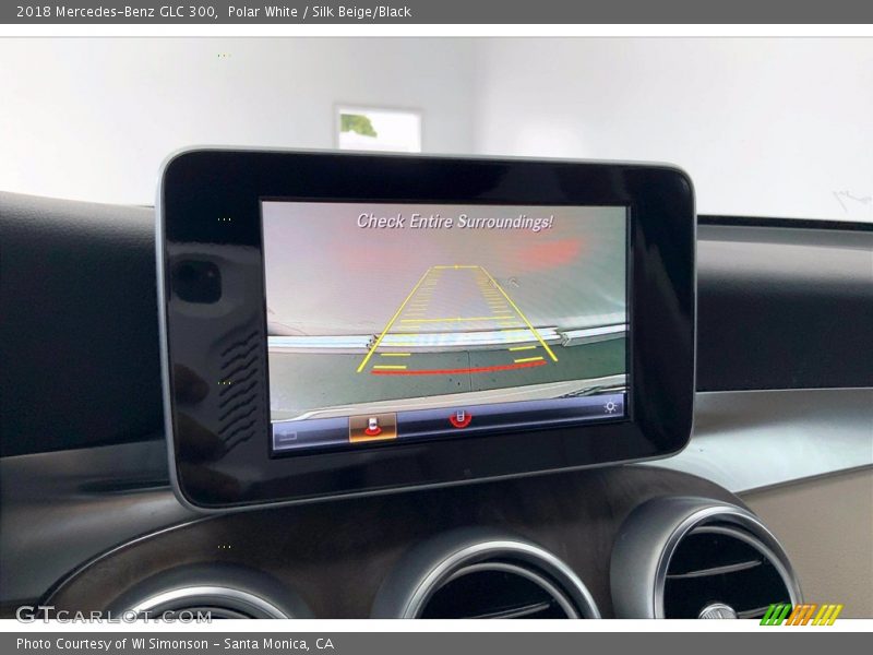 Polar White / Silk Beige/Black 2018 Mercedes-Benz GLC 300