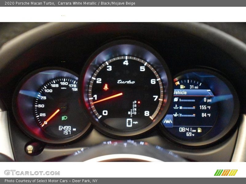  2020 Macan Turbo Turbo Gauges