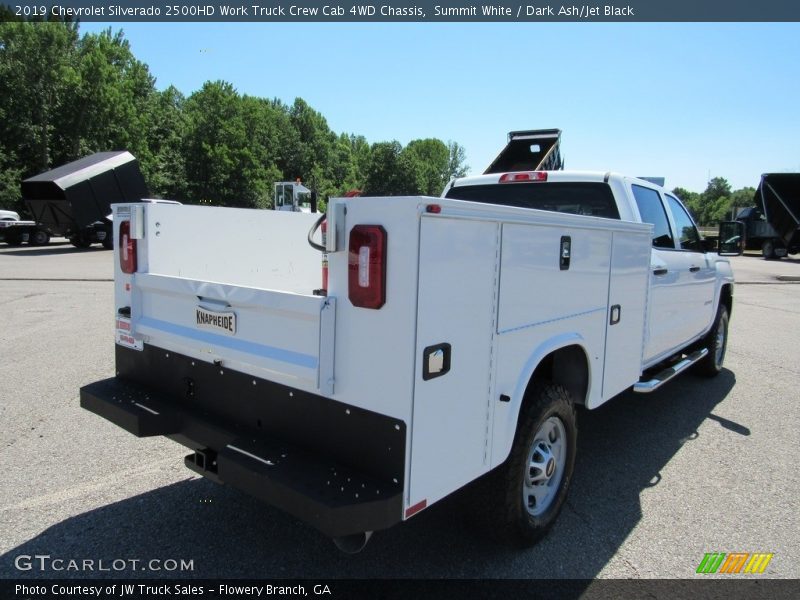 Summit White / Dark Ash/Jet Black 2019 Chevrolet Silverado 2500HD Work Truck Crew Cab 4WD Chassis
