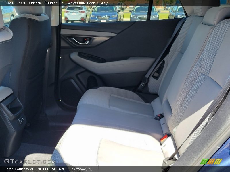Abyss Blue Pearl / Gray 2021 Subaru Outback 2.5i Premium