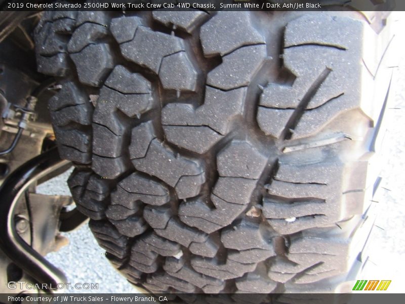 Summit White / Dark Ash/Jet Black 2019 Chevrolet Silverado 2500HD Work Truck Crew Cab 4WD Chassis
