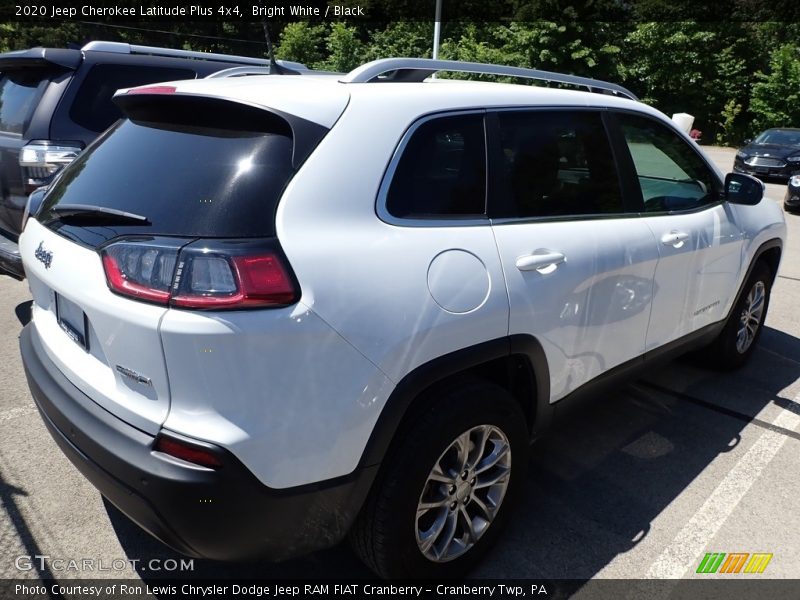 Bright White / Black 2020 Jeep Cherokee Latitude Plus 4x4
