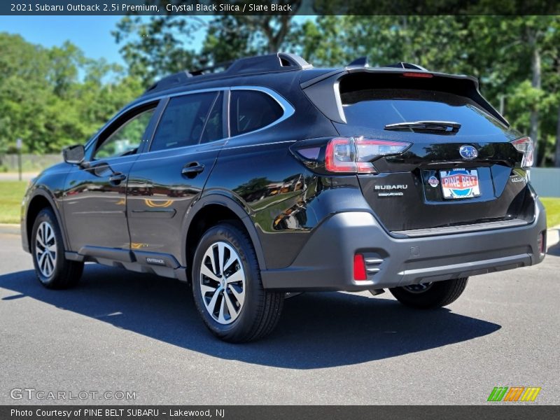 Crystal Black Silica / Slate Black 2021 Subaru Outback 2.5i Premium