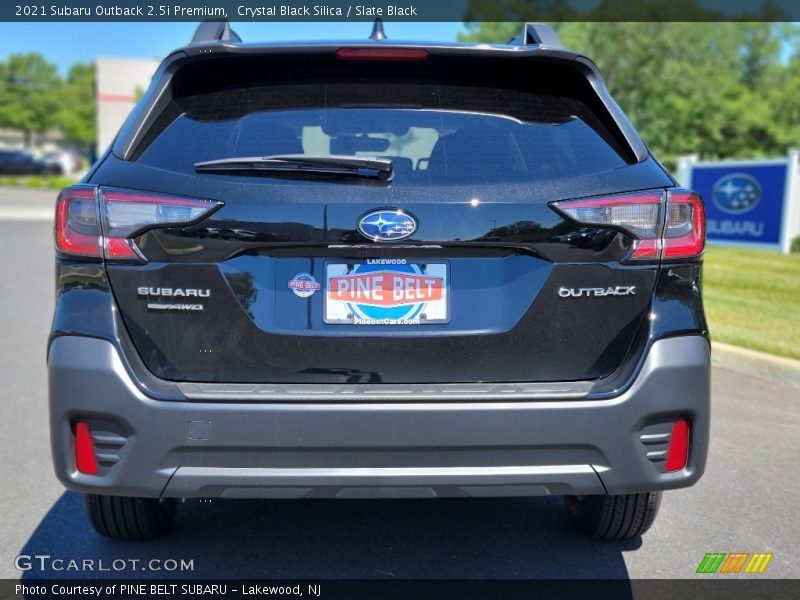 Crystal Black Silica / Slate Black 2021 Subaru Outback 2.5i Premium