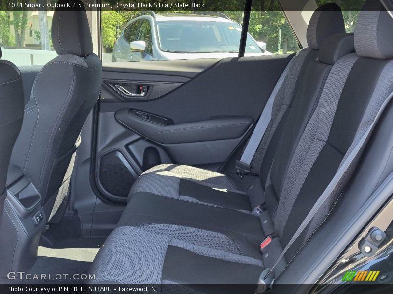 Crystal Black Silica / Slate Black 2021 Subaru Outback 2.5i Premium
